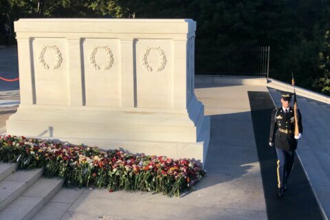 Public gets rare chance to pay respects up close at Tomb of the Unknown Soldier