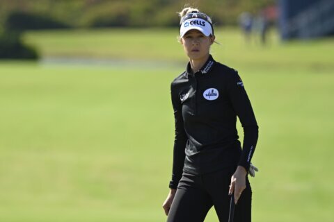 Nelly Korda overcomes triple bogey to win LPGA in playoff