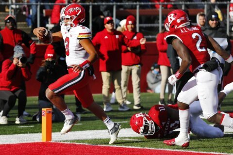 Maryland beats Rutgers, bowl bound for 1st time since 2016