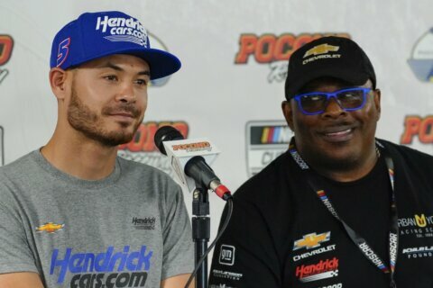 Larson shares NASCAR title with supportive race school