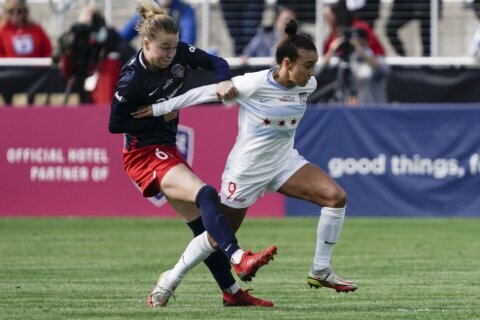 Spirit wins NWSL title 2-1 in extra time over Red Stars