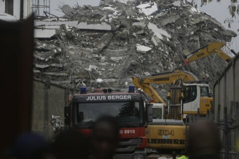 Death toll rises to 23 in Nigerian building site collapse