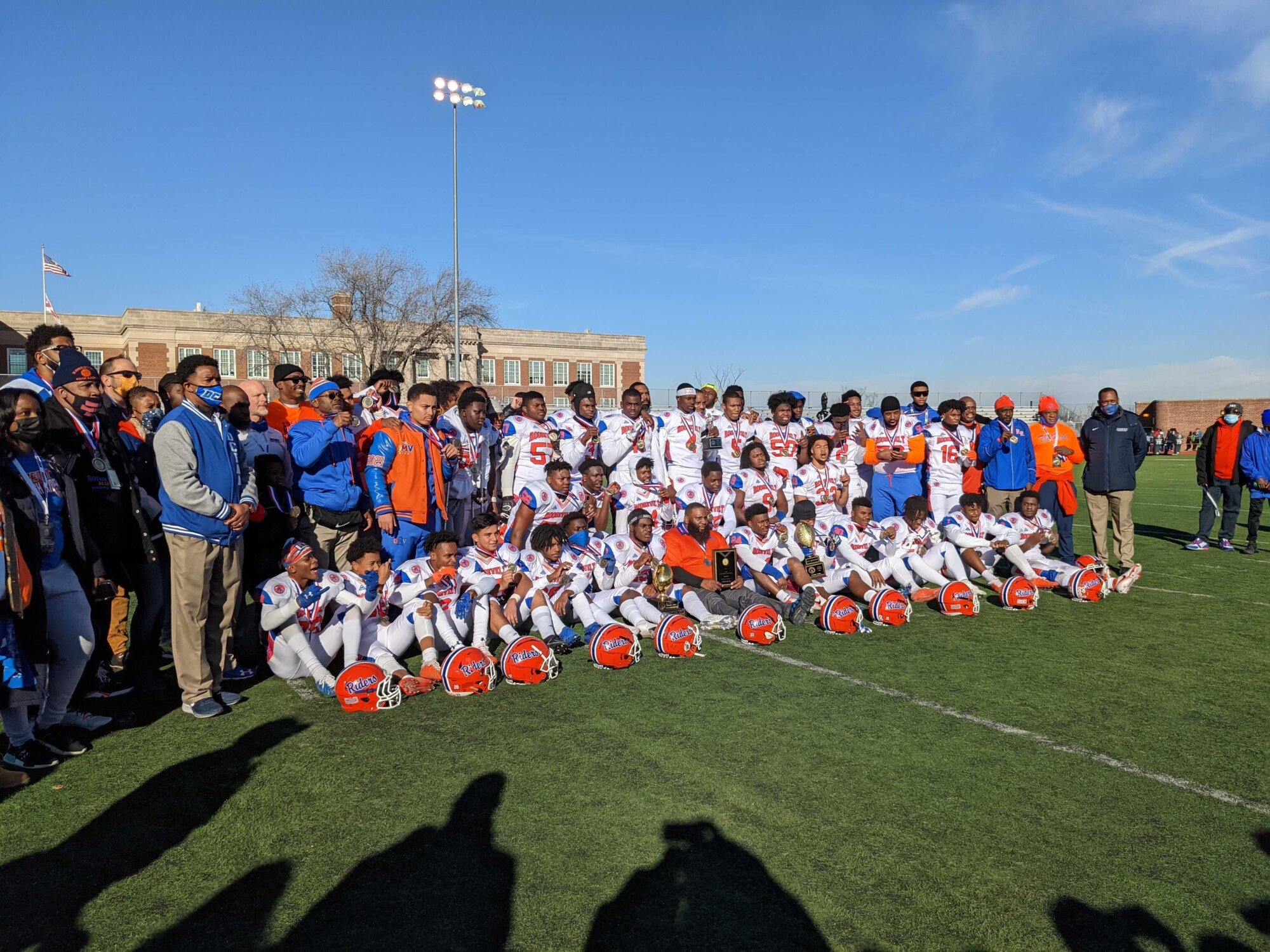 We hosted the 1st ever Coaches vs. Parents Turkey Bowl at Eastern