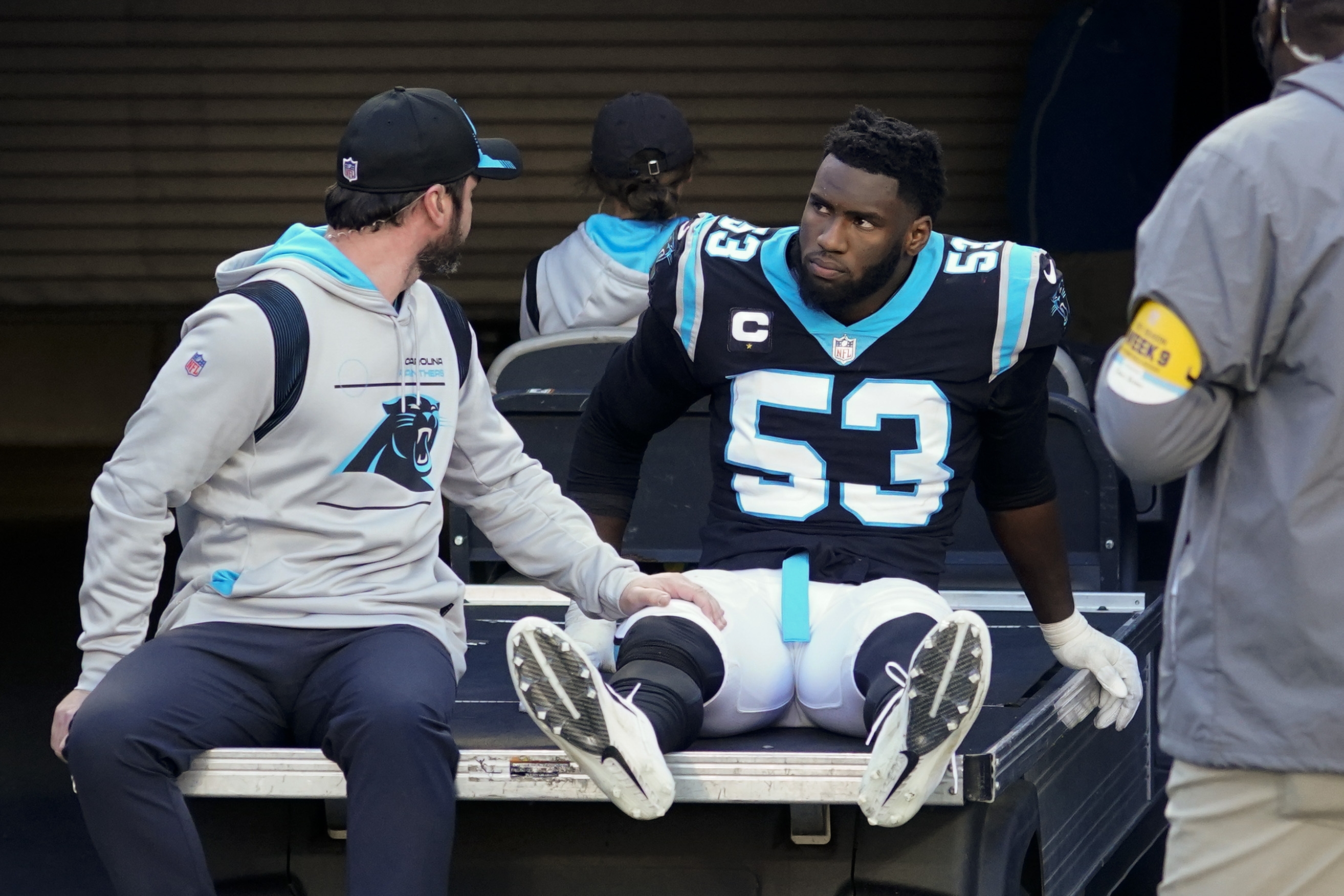 Carolina Panthers star Brian Burns undergoes surgery on right ankle