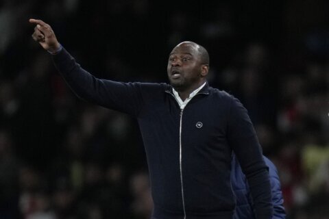 Vieira quick to effect culture change at Crystal Palace