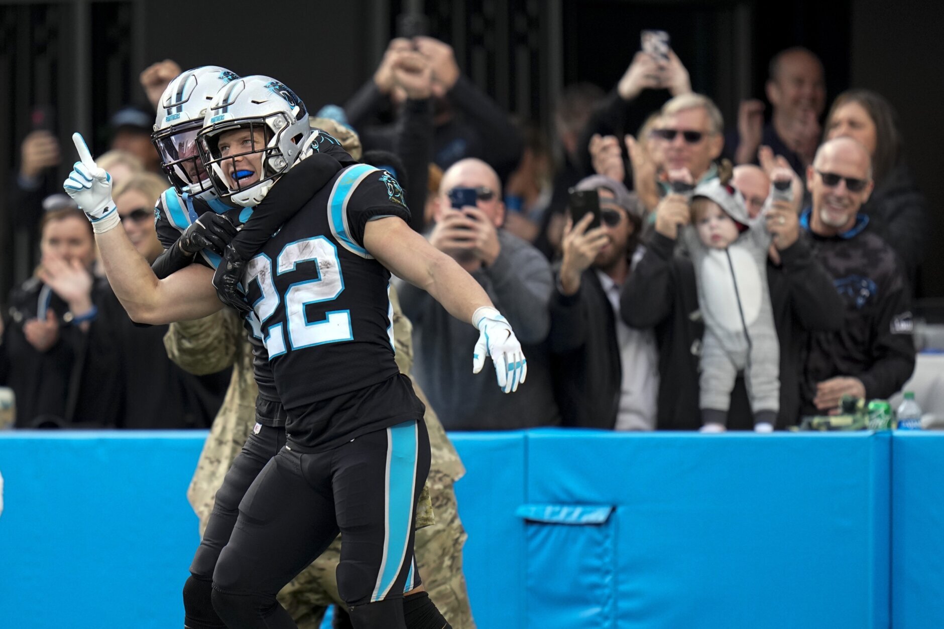 Panthers RB Christian McCaffrey won't change jersey number for 2021