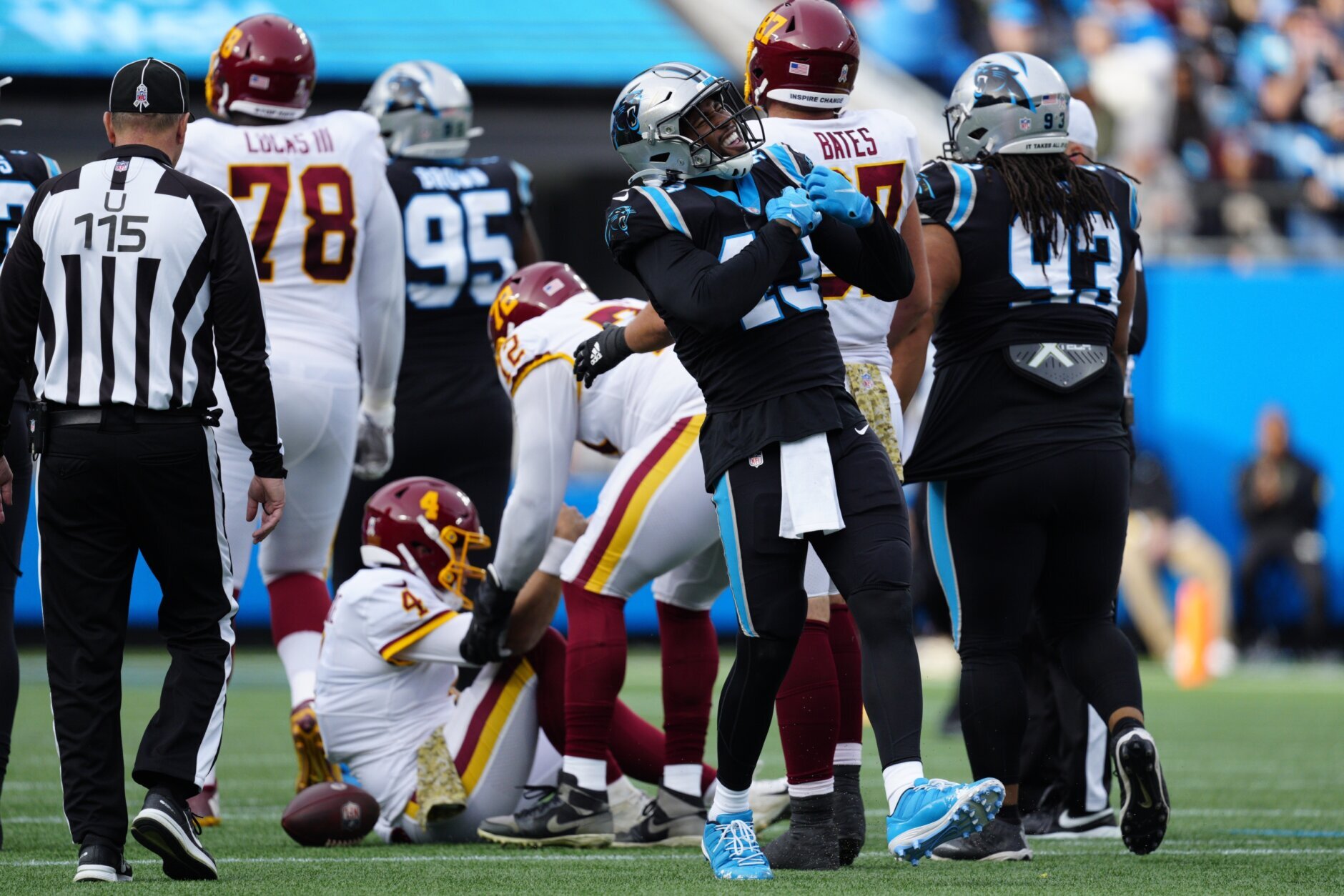 Carolina Football Team Inspired Carolina Panthers Charlotte