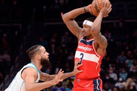 Wizards’ 3-point shooting struggles continue in second loss to Hornets in five days