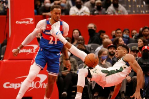 Wizards react to ‘special’ block by Daniel Gafford on Giannis Antetokounmpo