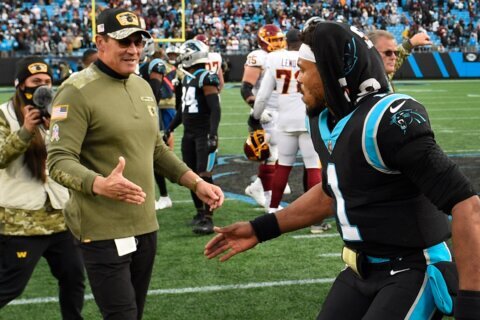 Carolina reunion sweet for Ron Rivera, WFT staff, but not for Cam Newton