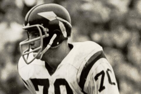 Football great Sam Huff’s estate to auction Hall of Fame ring, jerseys, old school helmets
