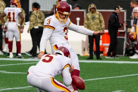Commanders kicker Joey Slye agrees to new two-year contract