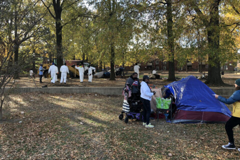 DC Council member proposes emergency bill to pause encampment clearings as another is taken down