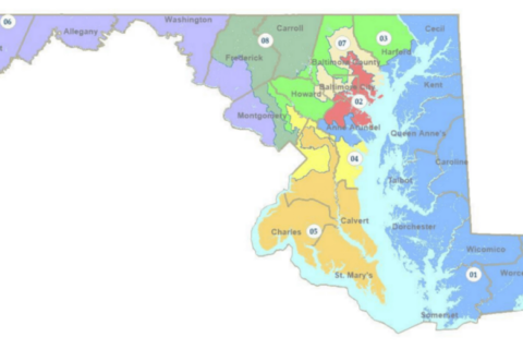 Second lawsuit filed over Maryland’s new congressional districting map