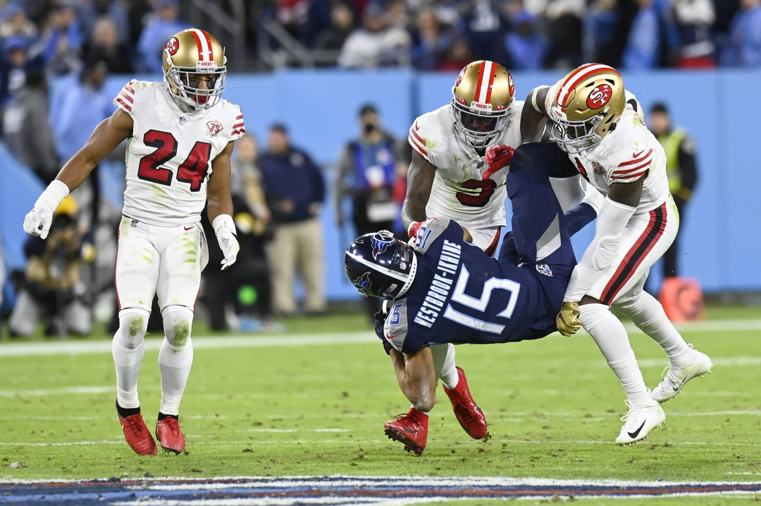 Niners Struggle Mightily On 3rd Down In 20-17 Loss To Titans - WTOP News