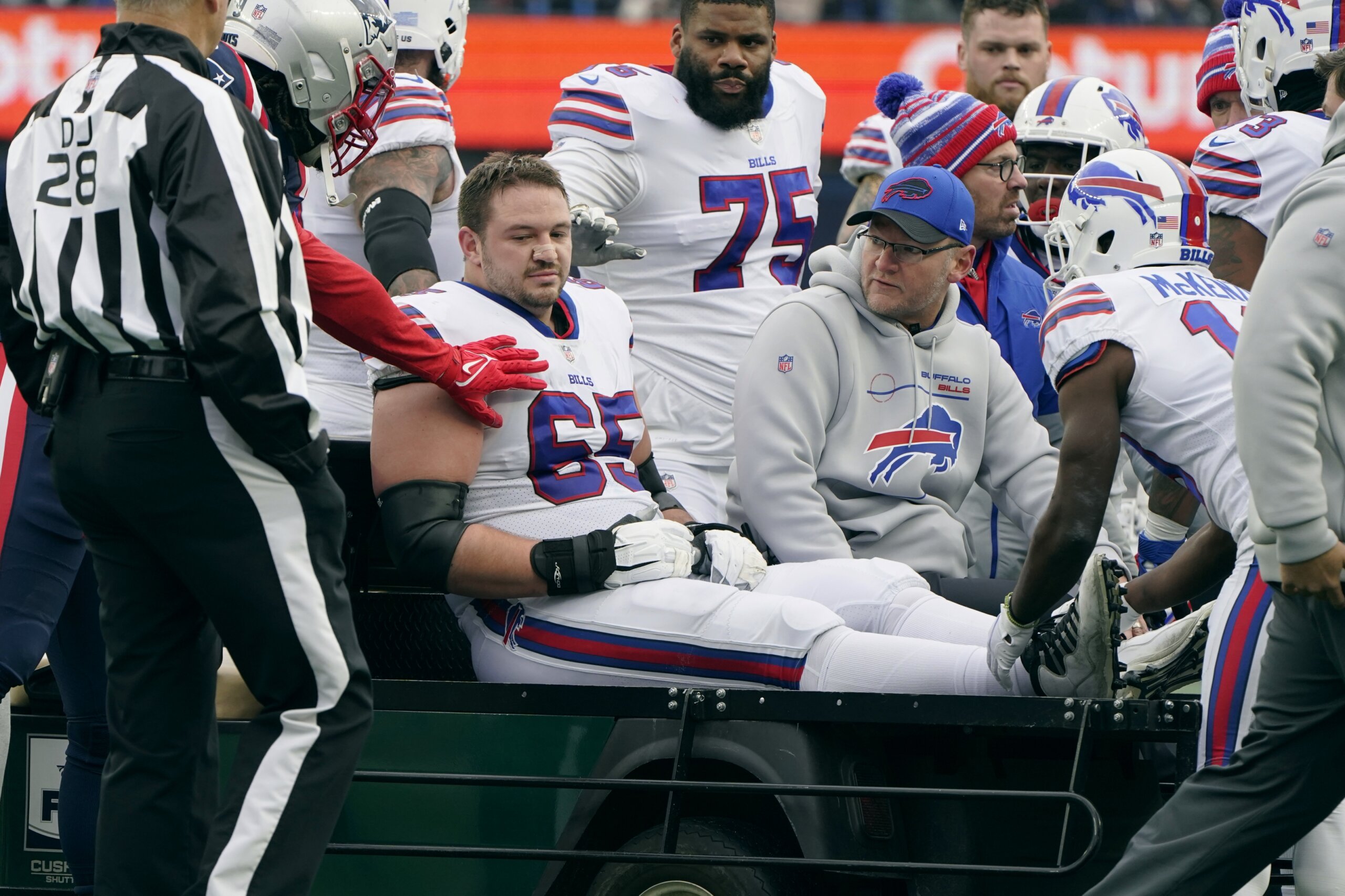 Bills' Dion Dawkins tests positive for Covid; status for Panthers game  unclear 