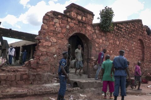 Burundi says prison fire kills 38 inmates in Gitega