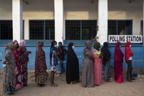 Gambia counts marble votes in 1st post-Jammeh election