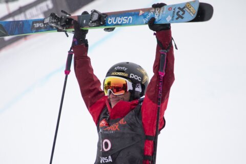 Ferreira takes ski halfpipe win,  closing in on Beijing spot
