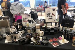 Bluffajo Cosmetics was one of many small businesses featured on Saturday.