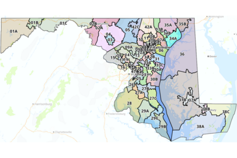 Md. panel releases district map that helps vulnerable Democrats, reduces Baltimore clout