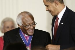 Barack Obama, Desmond Tutu