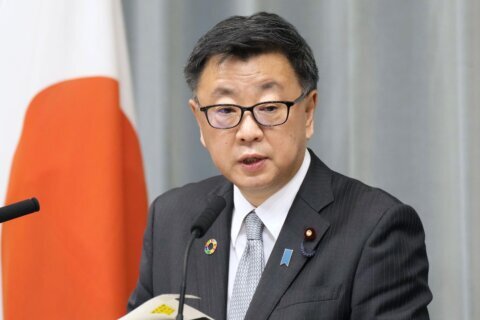 Japan won’t send government delegation to Beijing Olympics