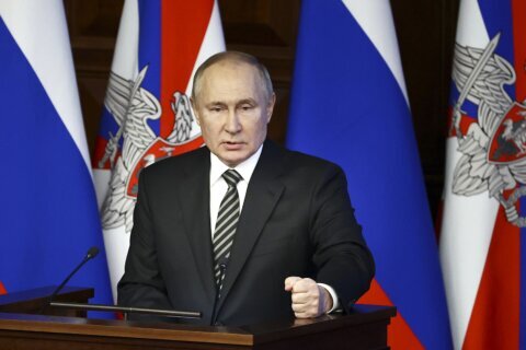 Putin blames West for tensions, demands security guarantees