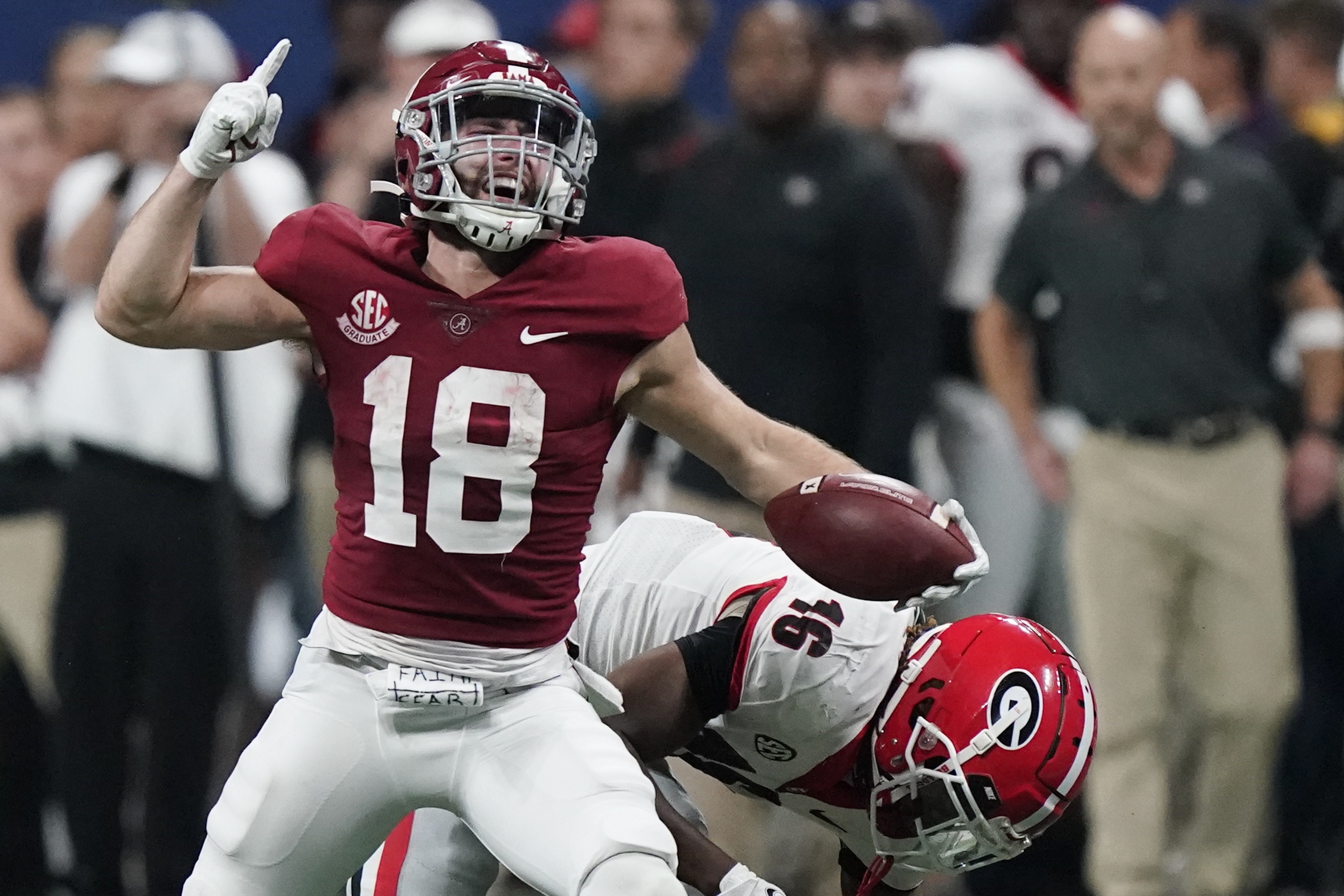 no 4 alabama beats no 1 georgia in sec championship game wtop news