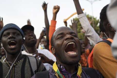 Hundreds protest treatment of Senegal’s opposition