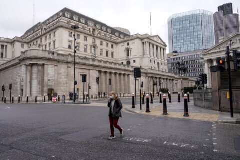 UK inflation hits decade high, pressuring Bank of England