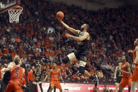 Wake Forest trounces Virginia Tech in ACC opener, 80-61
