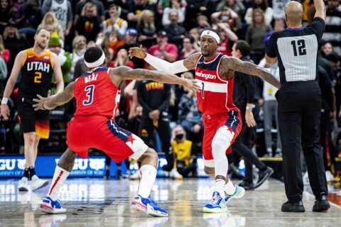 Beal has season-high 37 points, Wizards beat Jazz 109-103