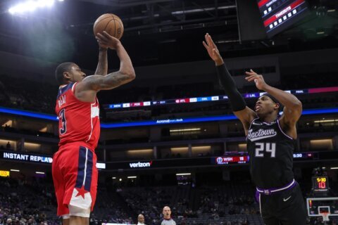 Wizards fall to Kings 119-105 after wheels fall off in the fourth-quarter