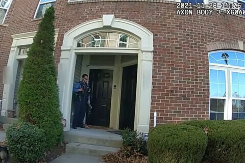 Bodycam footage released of shooting inside Maryland home