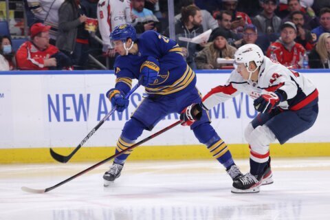 TJ Oshie scores shootout winner as Capitals beat Sabres 3-2