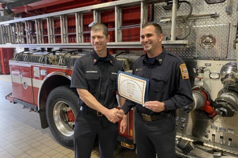 ‘Bronze Bar for Valor’ awarded to DC firefighter