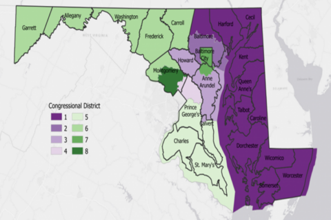 Md. House GOP amendment to replace legislature’s congressional map voted down