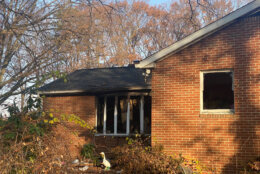 The fire started in the kitchen and was accidental. (WTOP/Luke Lukert)