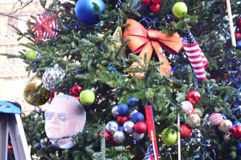 DC restaurant honors Dr. Jill Biden, US educators with annual Christmas tree