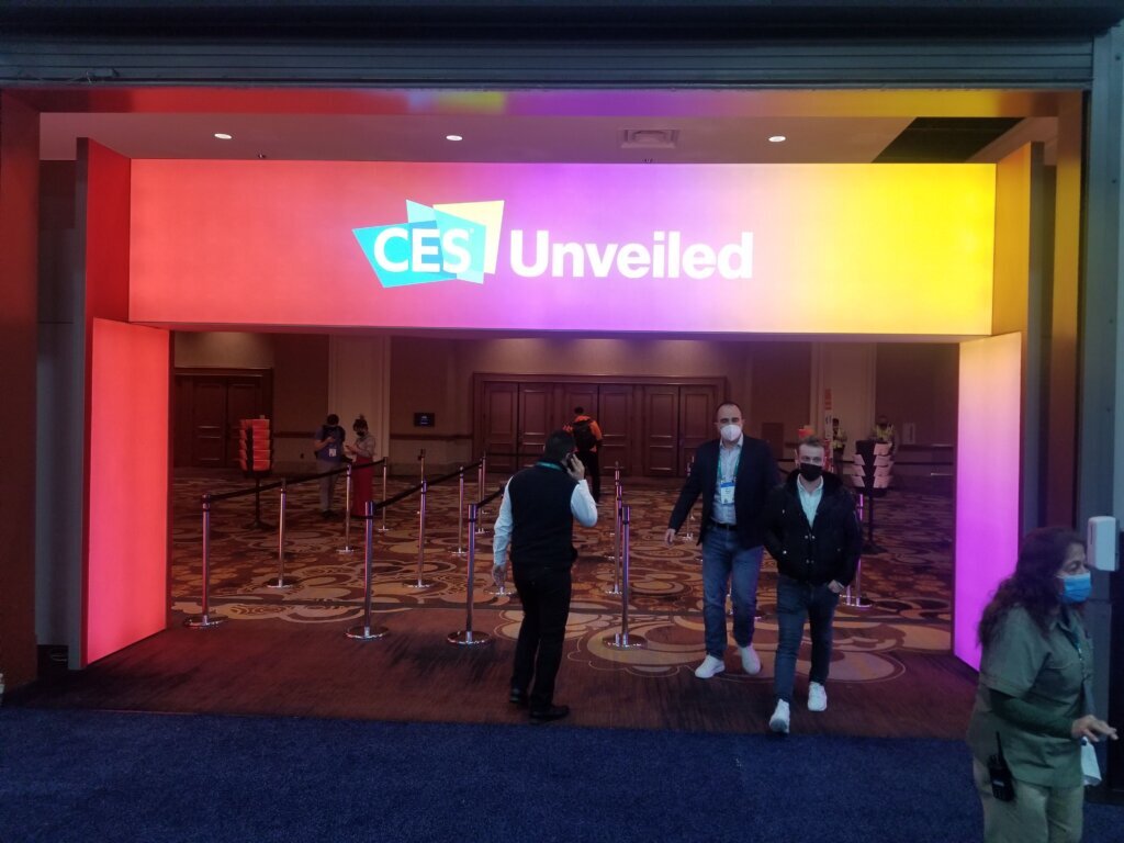 CES entrance