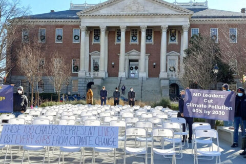 Climate activists up the pressure on Md. lawmakers as session starts