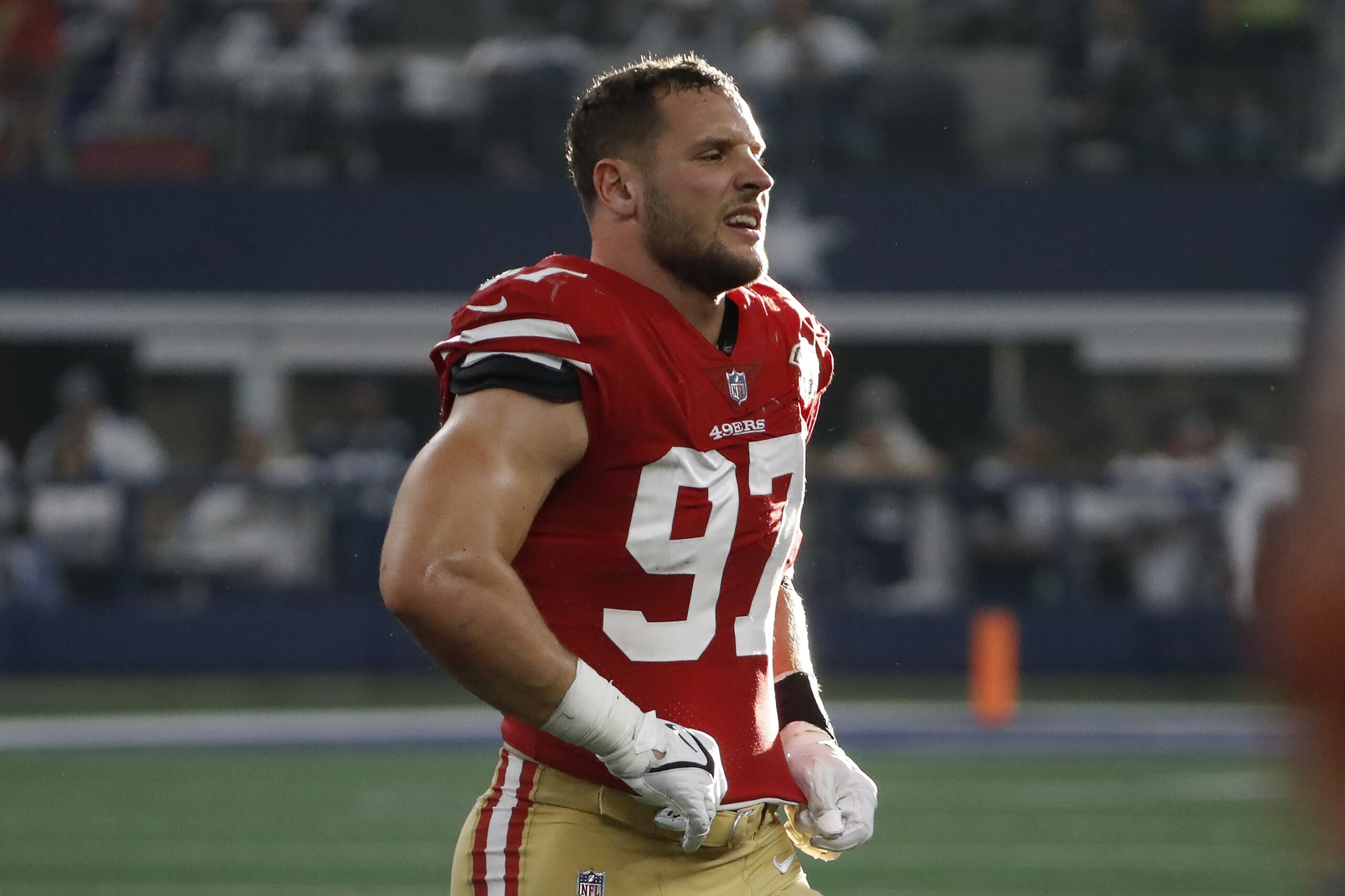 49ers injury update: Nick Bosa being evaluated for concussion