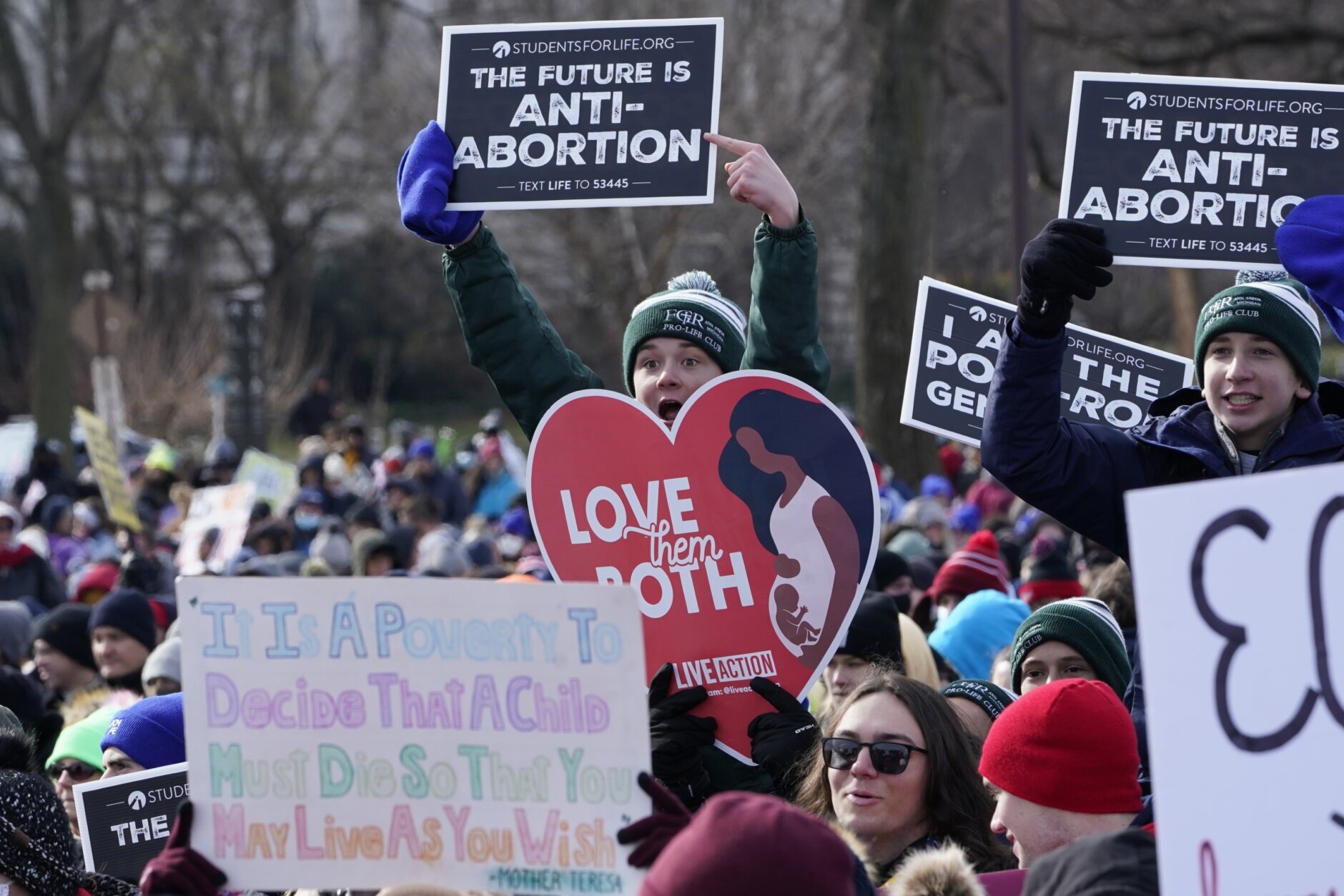 March For Life 2022 Schedule Anti-Abortion Protesters Optimistic At March For Life In Dc | Wtop News