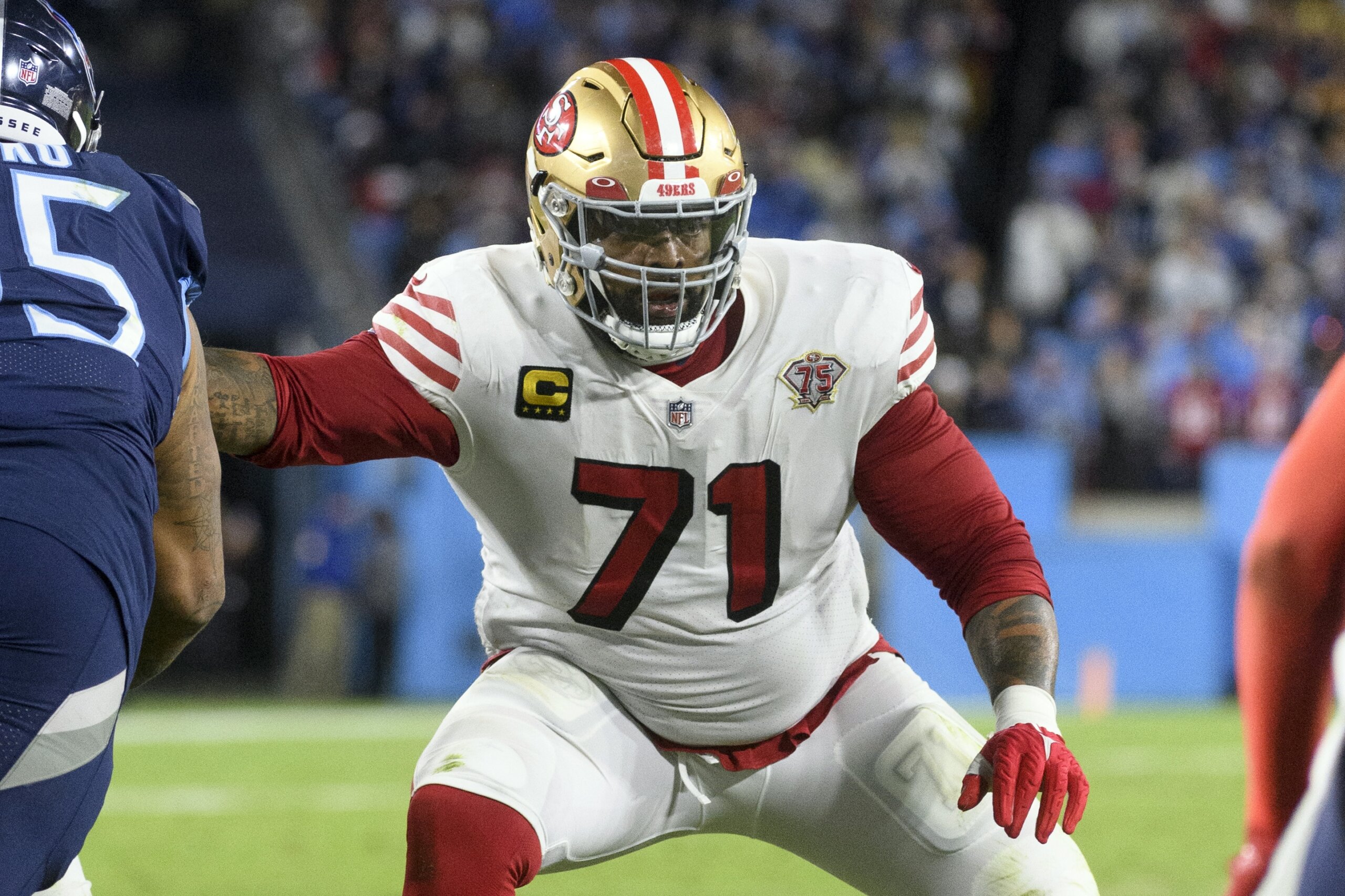 49ers All-Pro LT Trent Williams questionable for title game - WTOP