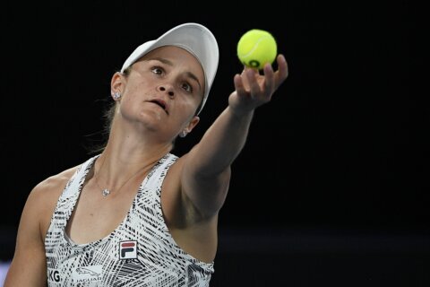The Latest:  Berrettini into Australian Open quarterfinals