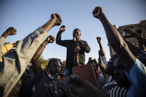 Hundreds march in Burkina Faso to show support for new junta