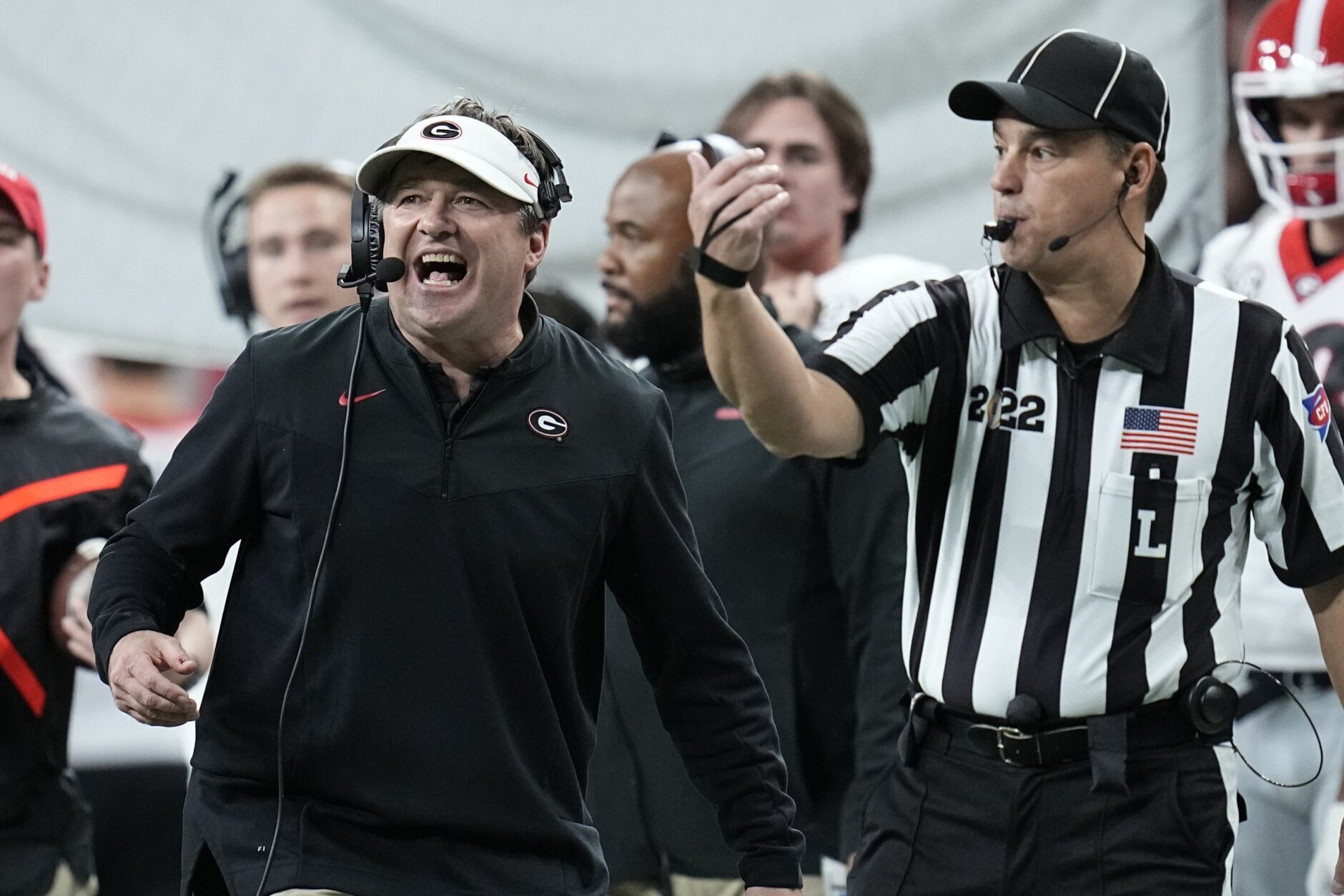 Kirby Smart reveals how difficult it was to see Lewis Cine go down