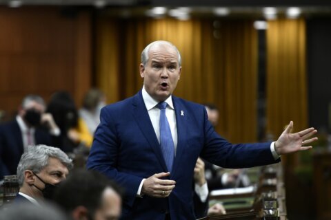 Conservative party leader in Canada ousted by his lawmakers