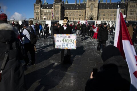 Thousands in Ottawa protest COVID mandates, many rebuked